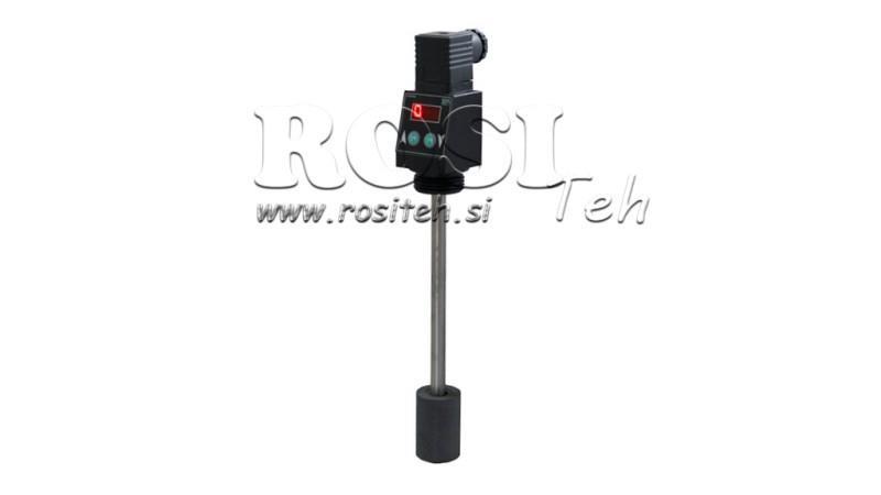 ELEKTROMAGNETISK NIVÅMÅLER l-200mm