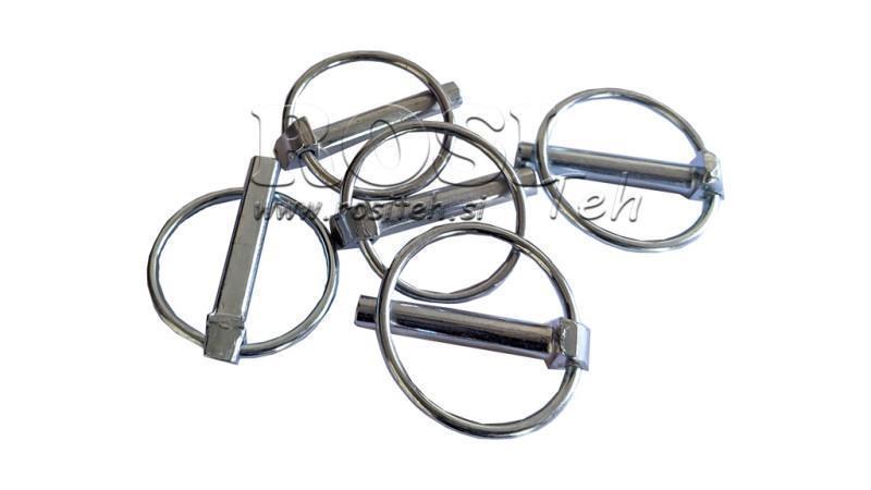 SÆT AF SIKKERHEDSKLIP RUND fi 10.0 mm (5stk)