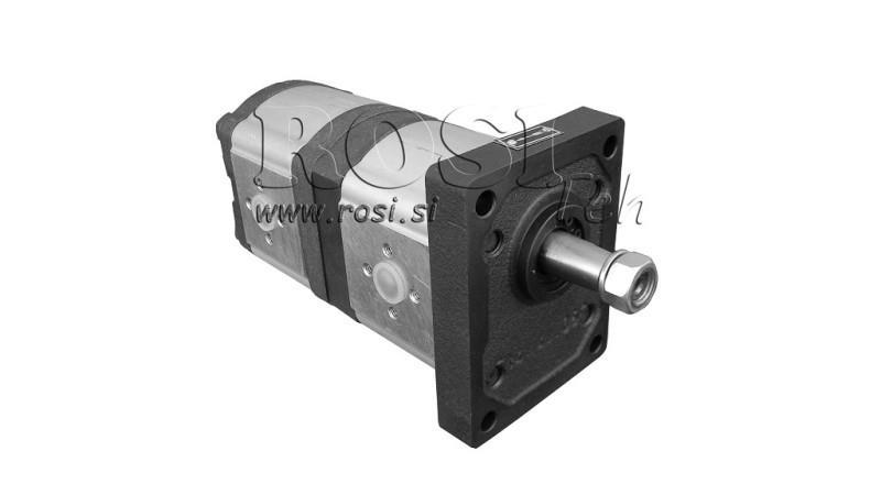 HYDRAULISK PUMPE TRAKTOR - DOBBELT FIAT ŠTORE 505 RAKOVICA - ZPB F14/11B2G2LI1 VENSTRE