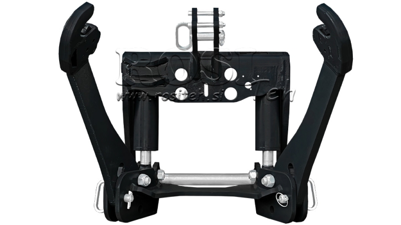UNIVERSAL FRONTLIFT FOR TRAKTOREN KAT. 2 1500KG SORT (RAL 9005)