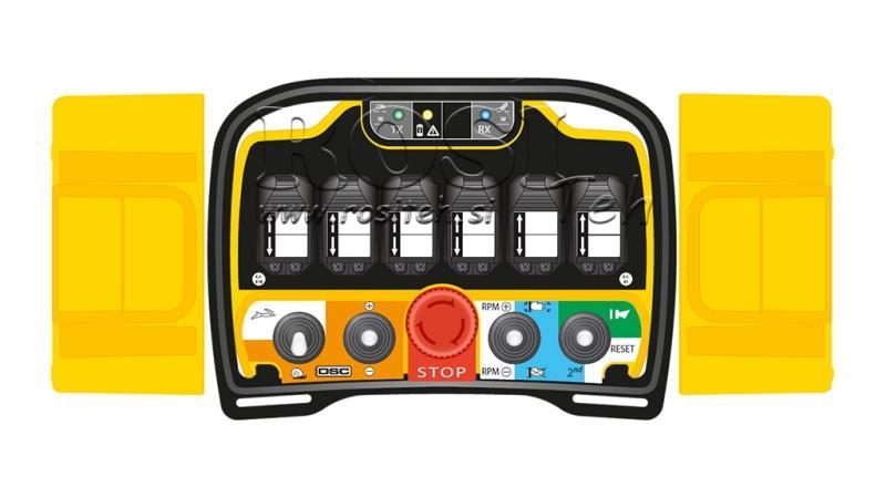 RADIO FJERNBETJENING - PROPORTIONAL - ZEUS2 M6 10019 Standard