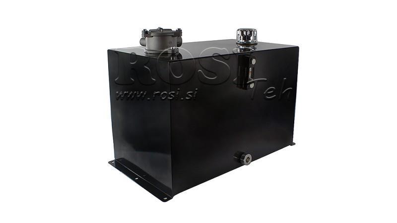 METAL RESERVOIR 75 LITER KUBE 400x355x653mm KOMPLET MED Udstyr