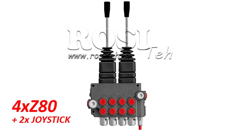 HID. VENTIL 4xZ80 + 2x JOYSTICK