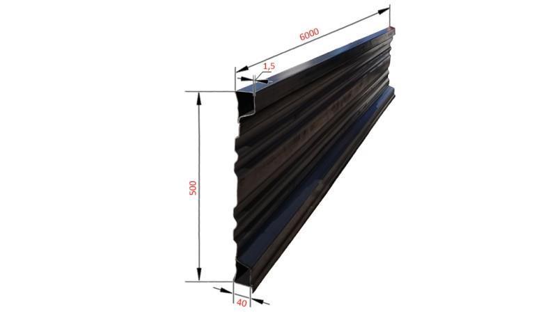 STRANICA ZA KIPER PRIKOLICO 6 MET. - VIŠINA 500 mm