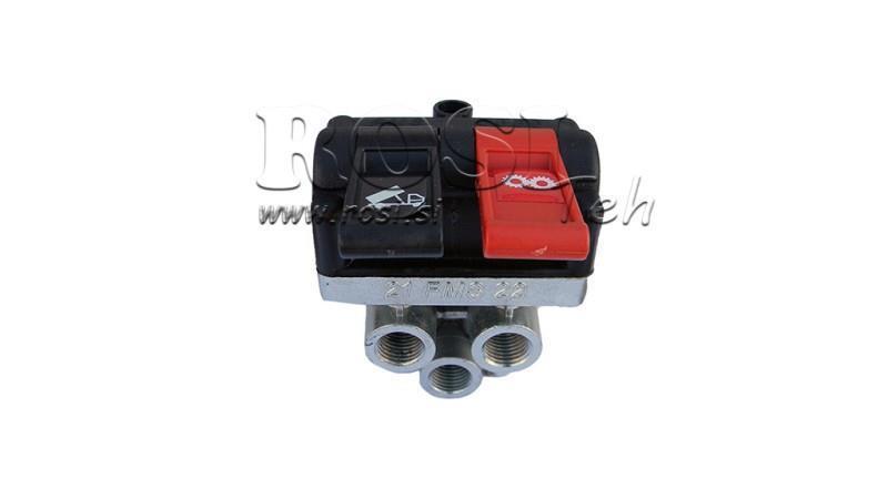 2 VEJ PNEUMATISK KONTROLLER