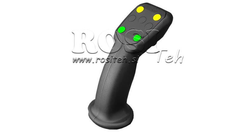 FJERNBETJENING JOYSTICK - 4 KNAPPER
