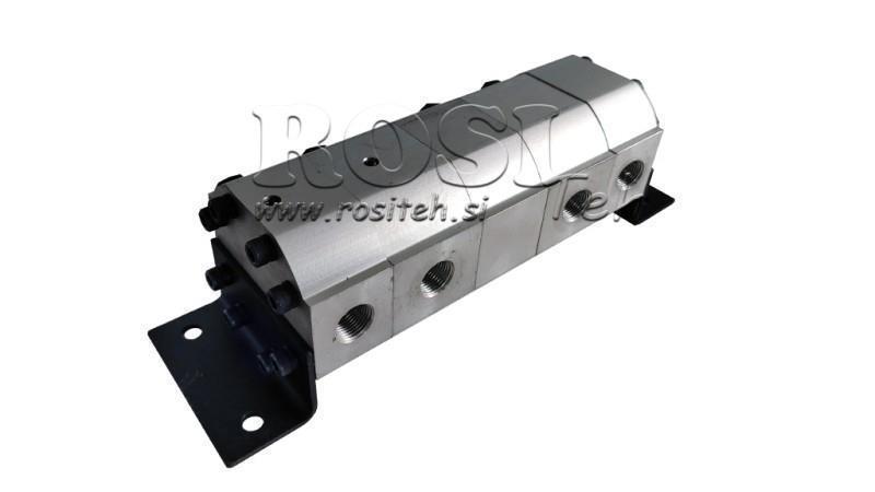 HYDRAULISK GEARKOMPRESSOR FLOW 4/1 (4.5-9.5lit - max.240bar) 2.1cc/SEG