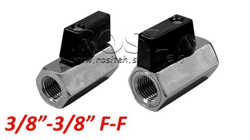 PNEVMATSKI KROGLIČNI VENTIL VP-PIPA 038-038 F-F