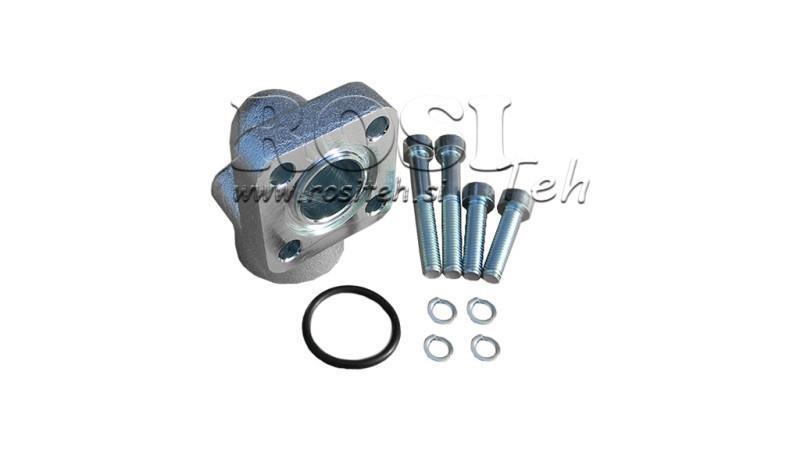 RØRFORBINDELSE 3/8 - RETT FLANGE BOSCH fi 30