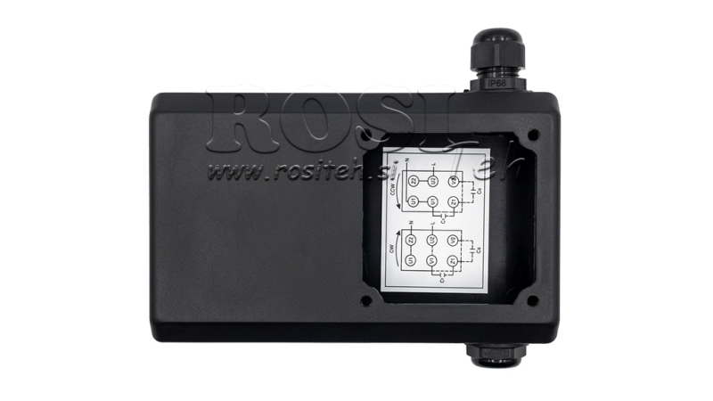 PVC TILSLUTNINGSBOKS TIL ELEKTRISK MOTOR