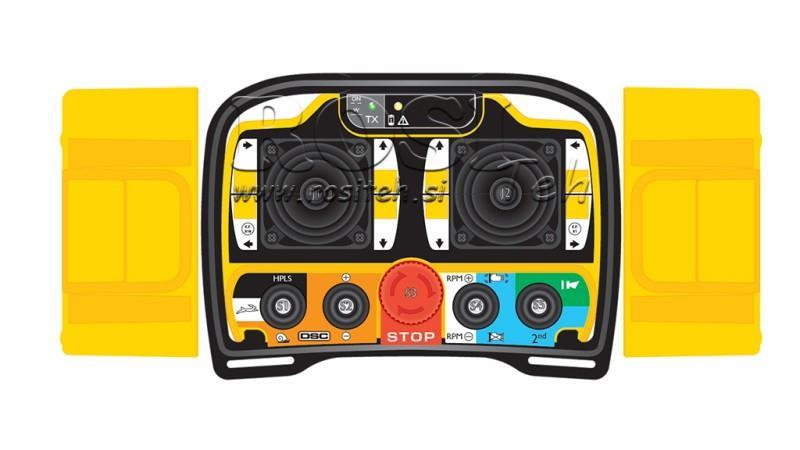 RADIO FJERNBETJENING - PROPORTIONAL - ZEUS2 B2 10015 Standard