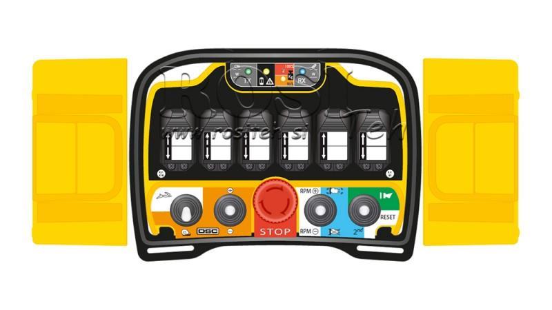 RADIOFJERNBETJENING -PROPORTIONAL- ZEUS2 M6 10020 Plus