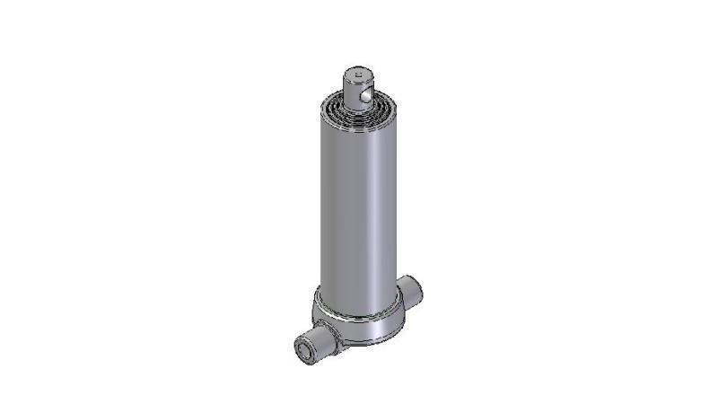 3566F -TELESCOPISK CYLINDER INFERIOR – HUL 4 GRADER SLAG 1190 FI 112