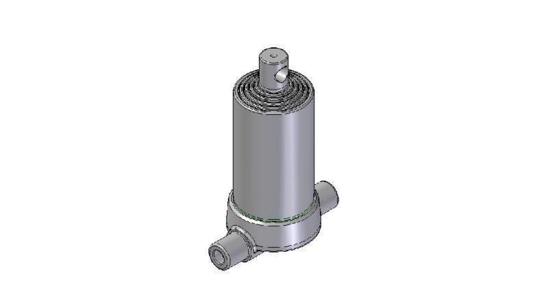 3591F -TELESCOPISK CYLINDER NEDRE – HUL 5 GRADER SLAG 840 FI 124