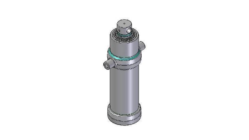 4047F -TELESCOPISK CYLINDER STANDARD/HUL 4 TRIN SLAG 1970 FI 170
