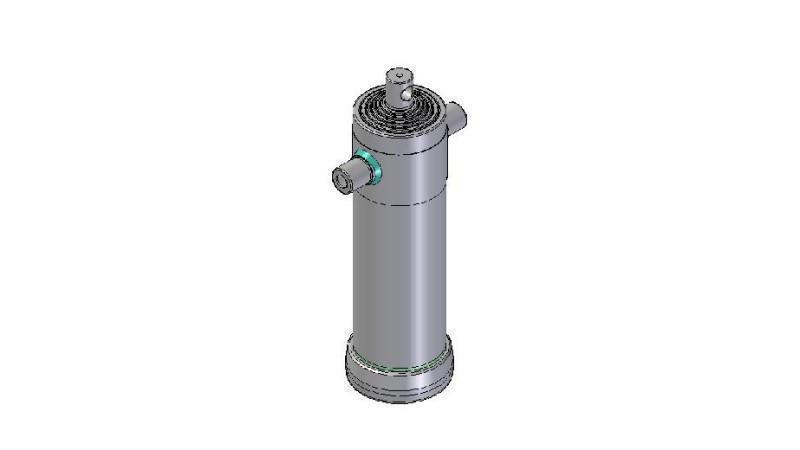 6012F -TELESCOPISK CYLINDER STANDARD/HUL 6 TRIN BEVÆGELSE 2977 FI 152