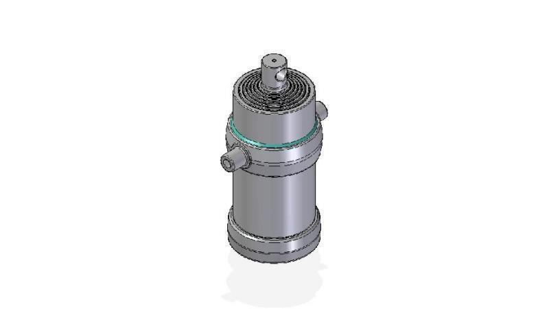 7053F -TELESCOPISK CYLINDER STANDARD/HUL 7 TRIN SLAG 2555 FI 215