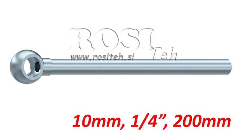METALSLANGE BANJO 10mm 1/4 200mm