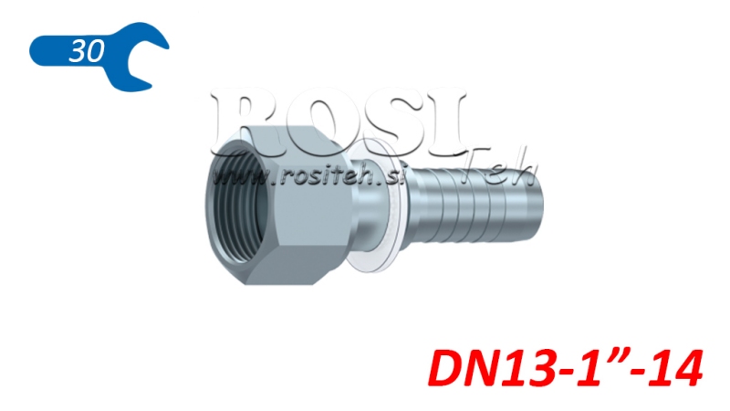 HYDRAULISK FORBINDELSE DKORFS HUN DN13-1-14