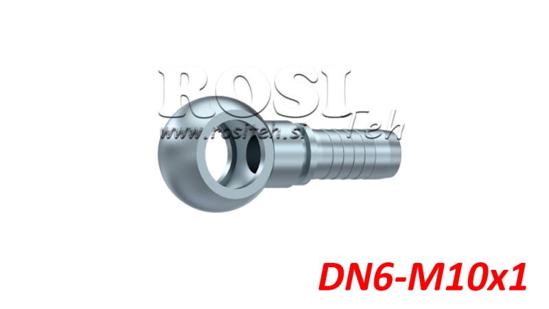 HYDRAULISK FORBINDELSE RNM ØJE DN6-M10X1