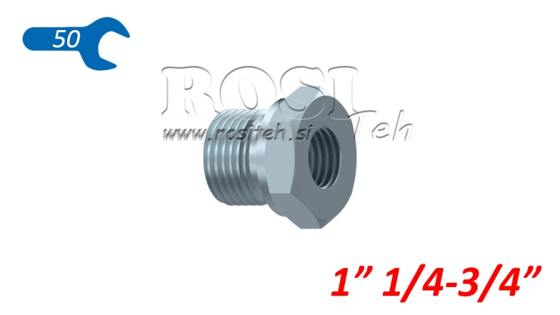 HYDRAULISK ADAPTER HAN-HUN 1 1/4-3/4