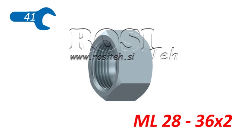 HYDRAULIKNUT ML 28 - 36X2