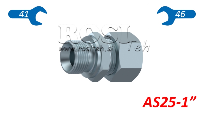 HYDRAULISK DOBBELT-BEN MED MØTRIK AS25-BSP1