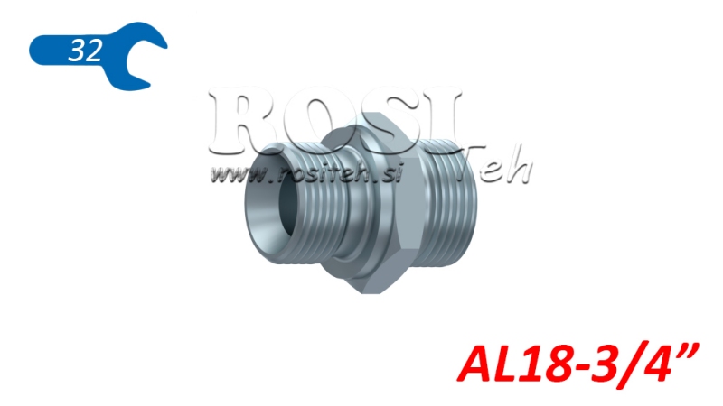 HYDRAULISK DUAL SWITCH AL 18-BSP3/4