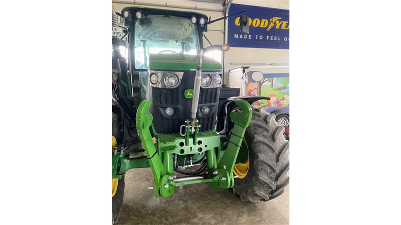 UNIVERSAL FRONTLIFT CAT. 2 FOR TRAKTOREN 1500 KG - GRØN (RAL 6001)