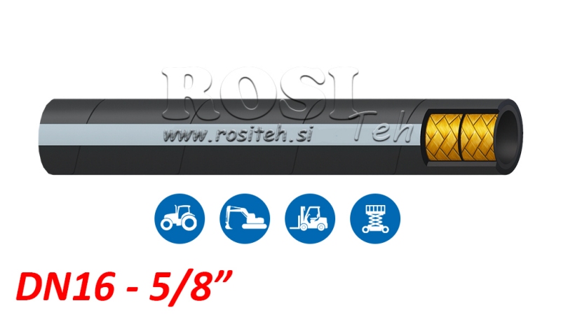 HYDRAULIKSLANGE DN16 2SN (5/8) 250BAR