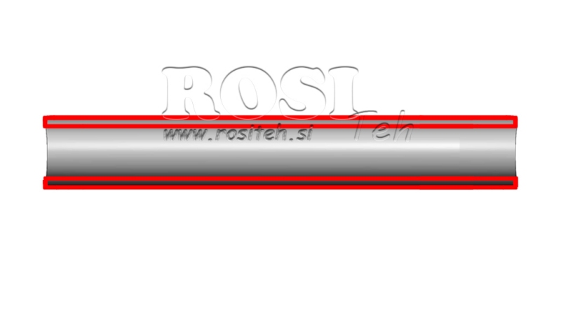 HYDRAULIKSLANGE METAL d.18 x 2mm