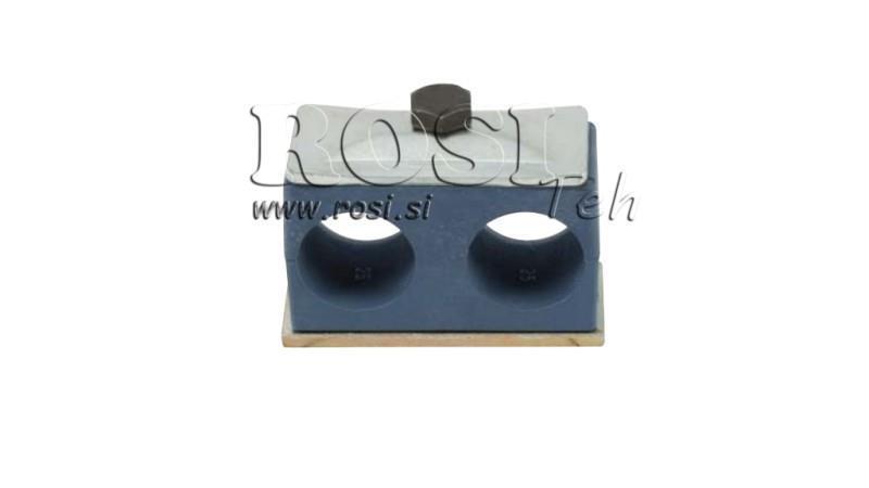 RØR HOLDER FI 16 - DOBBEL