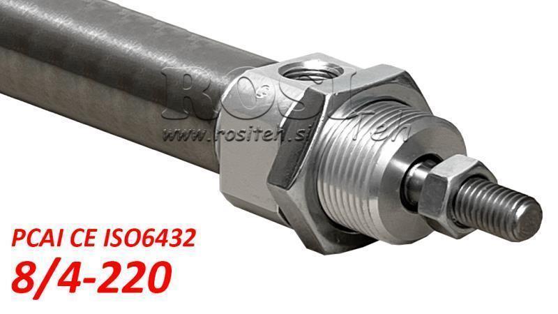 PNEUMATISK CYLINDER PCAI 8/4-220 CE ISO6432