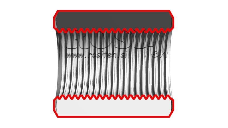 HYDRAULISK ADAPTER HUN-HUN 3/4