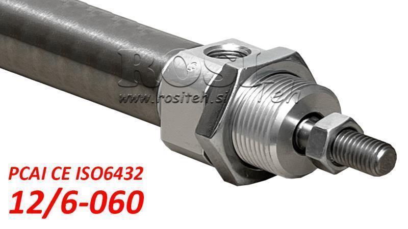 PNEUMATISK CYLINDER PCAI 12/6-060 CE ISO6432