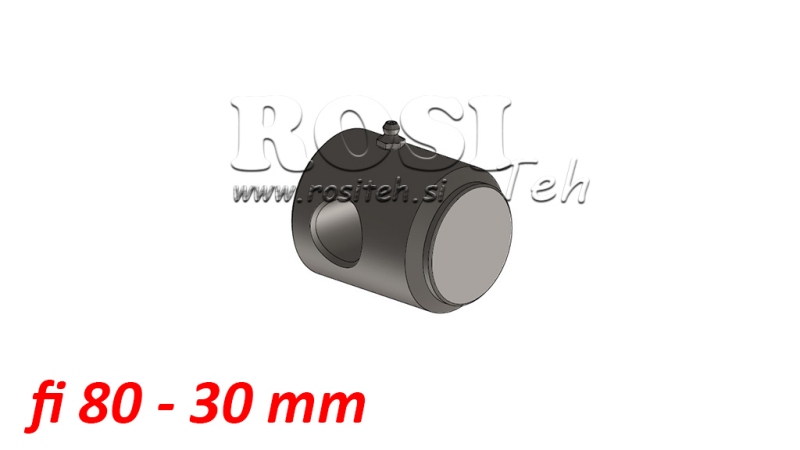 LØSE BUNDE FOR PÅSVEJSNING FI80 MED HUL 30MM
