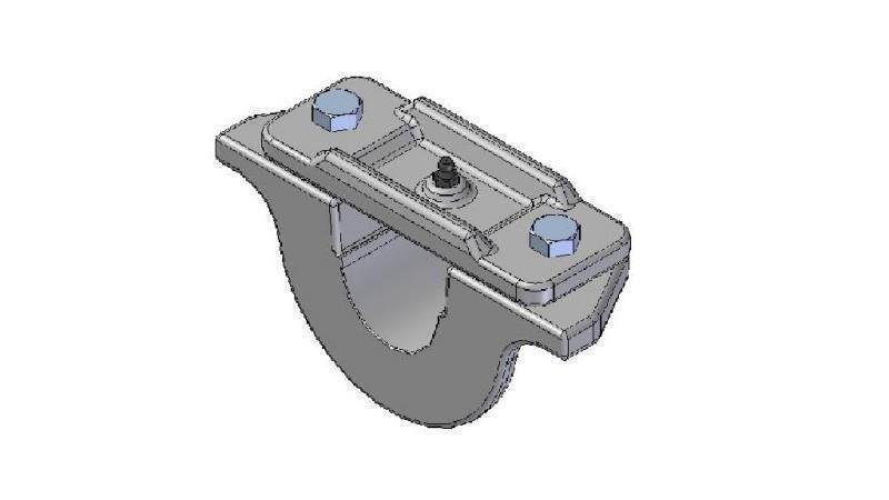 MONTERING TIL TELESCOPISK CYLINDER FI50-A