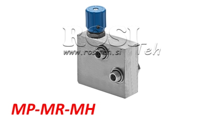 HYDRAULISK PRIORITETSVENTIL TIL HYDRAULIKMOTOR MP-MR-MH