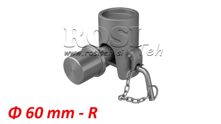 TIPCYLINDER KUGLE 8TON TIL KESON FI60 HØJRE