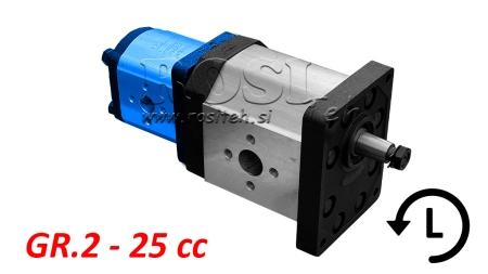 HYDRAULISK PUMPE 20A25X201 ANDEN GR.2 25 CC VENSTRE