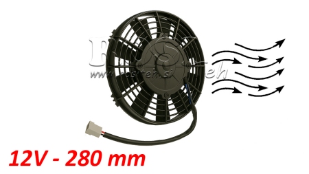 AXIAL FAN 280MM PULL 12V