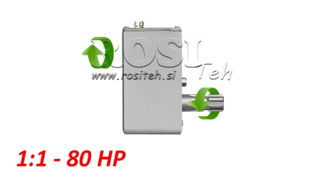 TRAKTOR GEARKASSE - INVERSION 1:1 (80HK-60KW) HUN-HAN