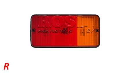 LUČ ZADNJA DESNA PRAVOKOTNA 3 POZ