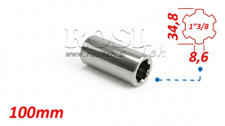 KARDANADAPTER BØSNING 1-3/8 (100 mm)
