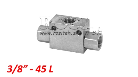 TRYKSWITCH VENTIL 3/8 45 LIT