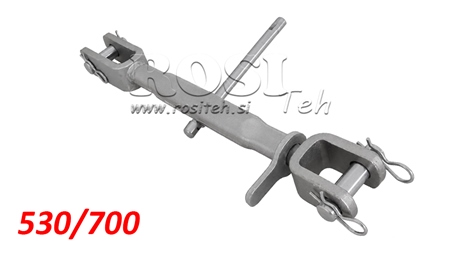 MEKANISK STABILISATORSTANG MED GEVIND 530/700