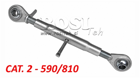 MEKANISK TOPSTANG MED GEVIND KAT 2 M30X3 - 590/810