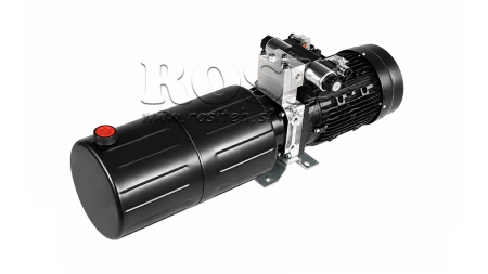 MINI HYDRAULISK POWER-PACK 380V AC (2.2 kW) - 8.0 cc - 11.2 lit/min - tank 12 lit