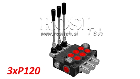 HIDRAVLIČNI VENTIL 3xP120