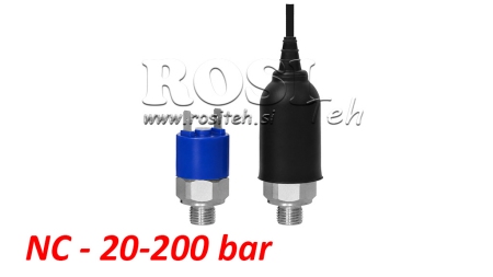 HYDRAULISK TRYKSWITCH K4 - NC 20-200 BAR (MAX.300BAR)
